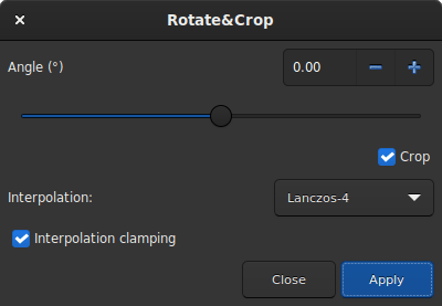 Rotation&Recadrage