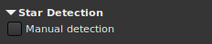 PCC détection d'étoile
